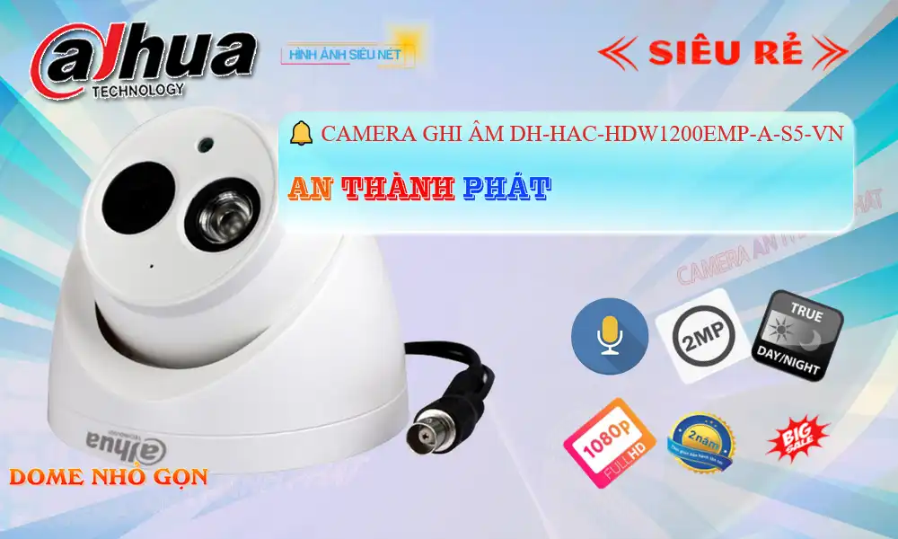 DH-HAC-HDW1200EMP-A-S5-VN Camera  Dahua Giá rẻ