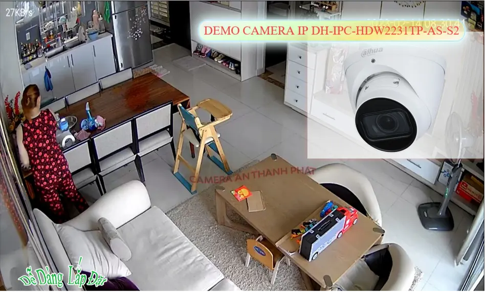 DH-IPC-HDW2231TP-AS-S2 Camera IP Dahua 1080P