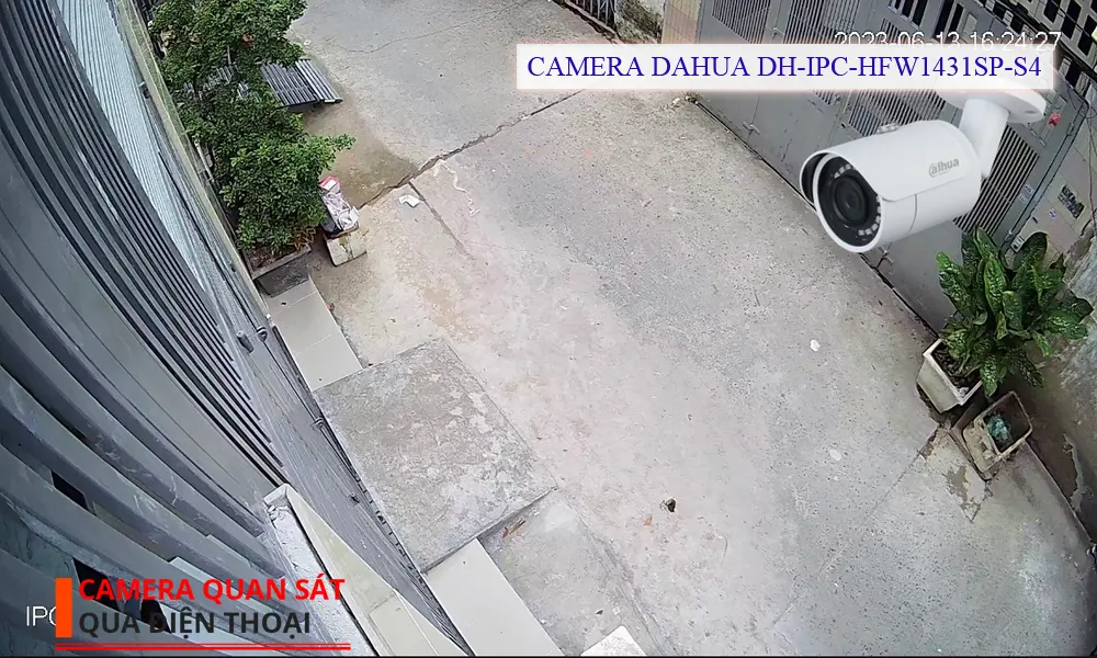 Camera IP Ngoài Trời 2K Hỗ Trợ POE DH-IPC-HFW1431SP-S4