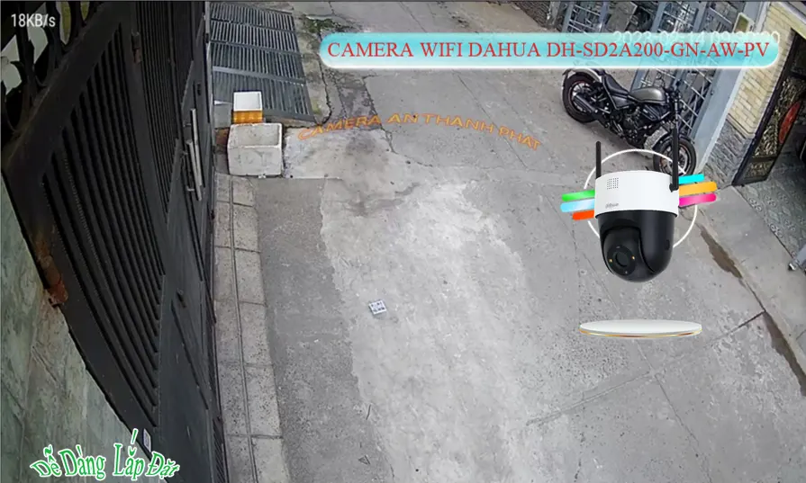 Camera IP Wifi 360 2MP DH-SD2A200-GN-AW-PV