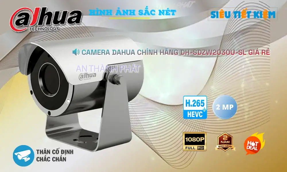Camera An Ninh  Dahua DH-SDZW2030U-SL Sắt Nét