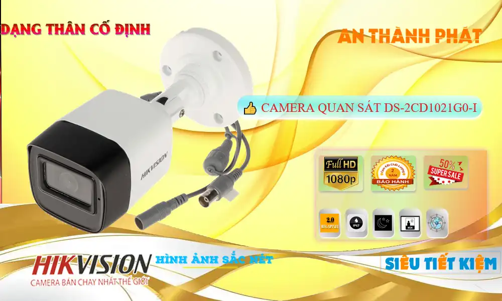 Camera Hikvission DS-2CD1021G0-I