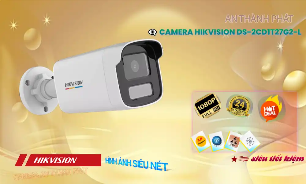 DS-2CD1T27G2-L Giá rẻ  Hikvision