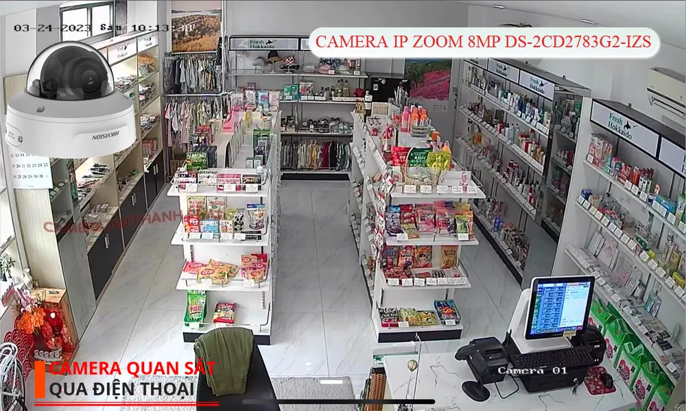 DS-2CD2783G2-IZS Camera IP Hikvision 8MP