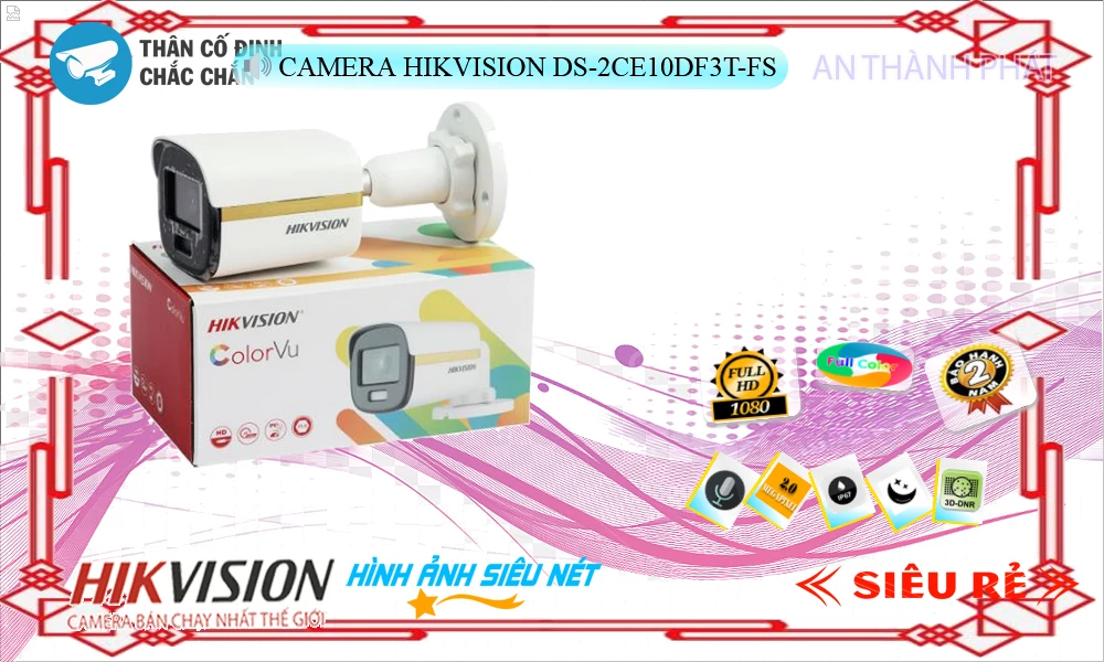 DS-2CE10DF3T-FS Camera  Hikvision Công Nghệ Mới