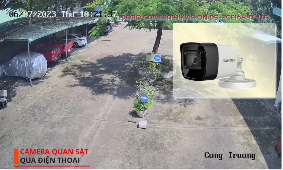 Camera  Hikvision DS-2CE16H8T-ITF 5MP