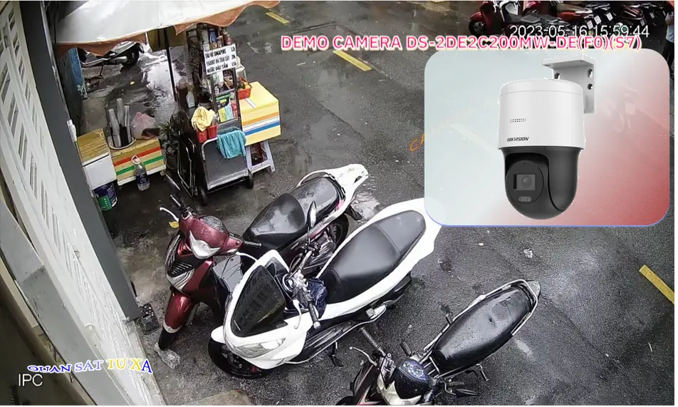 Camera  IP Hikvision DS-2DE2C200MW-DE(F0)(S7) Xoay 360