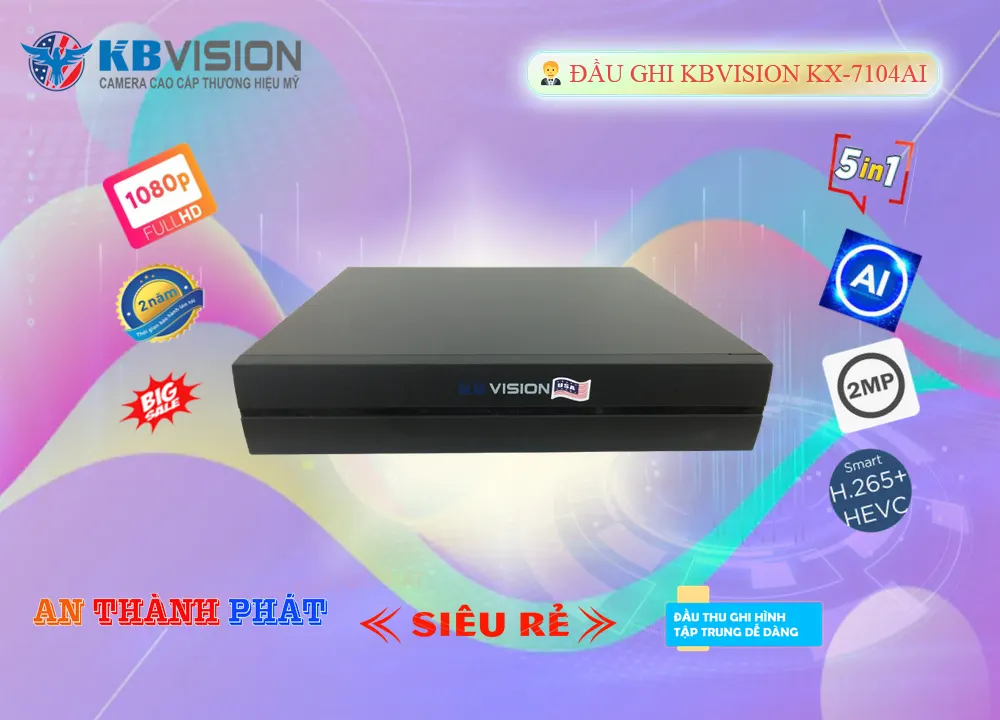 Đầu Ghi KBvision 4 Kênh 1080P