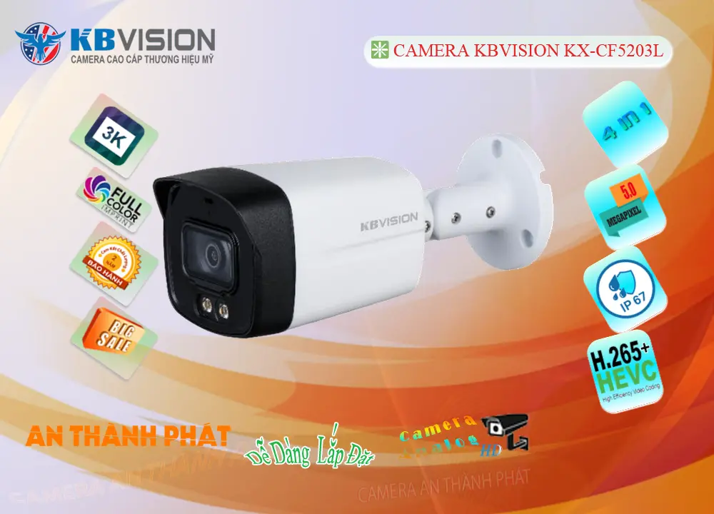 KX-CF5203L Camera  KBvision Full Color 40m