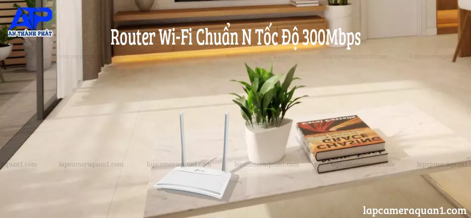 Router TL-WR820N Wi-Fi Chuẩn N với tốc độ 300Mbps