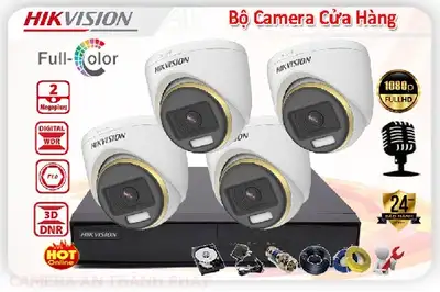 Bộ Camera Cửa Hàng FULL HD Ban Đêm Có Màu, camera cửa hàng, camera cửa hàng full hd, camera cửa hàng có màu ban đêm, lắp camera cho cửa hàng, lắp camera cửa hàng giá rẻ