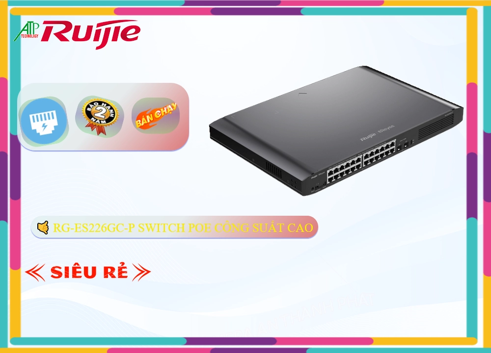Bộ Quản Lý Mạng RG-ES226GC-P Bộ Quản Lý Mạng RG-ES226GC-P