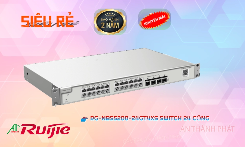 Bộ Quản Lý Mạng  RG-NBS5200-24GT4XS Hãng Ruijie
