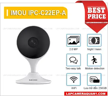 camera giám sát wifi giá rẻ IMOU C22EP