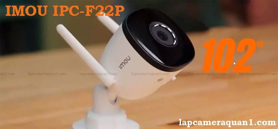 Camera IPC-F22P IMOU độ nét Full HD 1080P cho hình ảnh rõ nét
