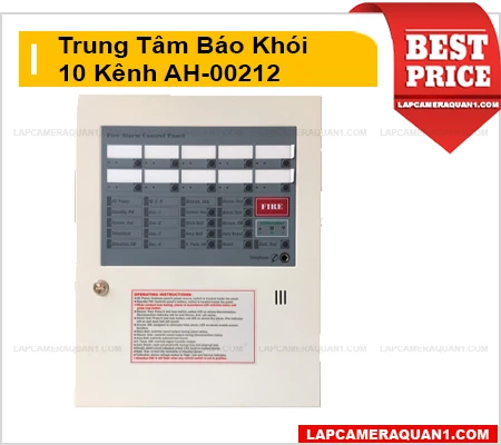 Lắp đặt camera Trung Tâm Báo Cháy 10 Kênh AH-00212