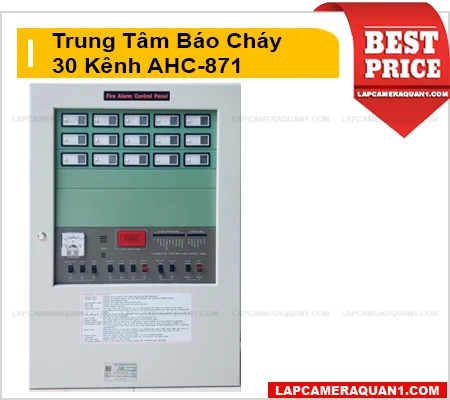Lắp đặt camera Trung Tâm Báo Cháy 30 Kênh AHC-871