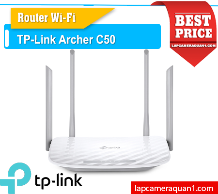 Lắp đặt camera Router Wi-Fi Tp-Link Archer C50