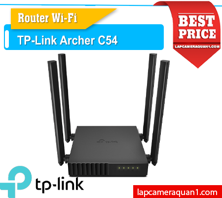Lắp đặt camera Router Wi-Fi TP-Link Archer C54