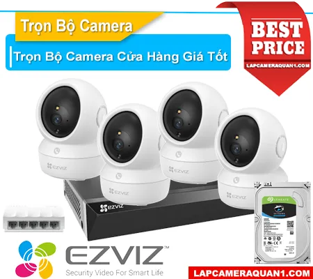 Lắp đặt camera Trọn Bộ Camera Cửa Hàng Giá Tốt