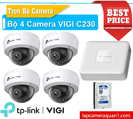 Lắp đặt camera Trọn Bộ Camera VIGI Có Màu 24h