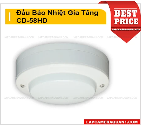 Lắp đặt camera Đầu Báo Nhiệt Gia Tăng Changder CD-58HD