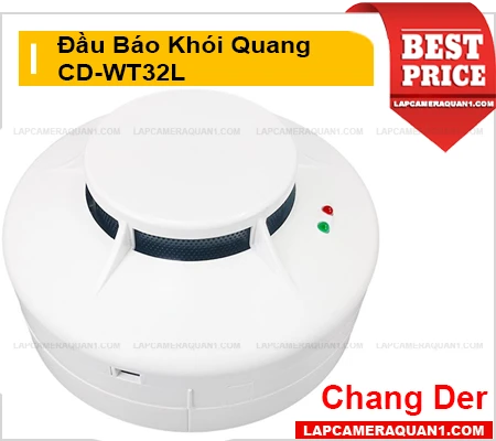 Lắp đặt camera Đầu Báo Khói CD-WT32L