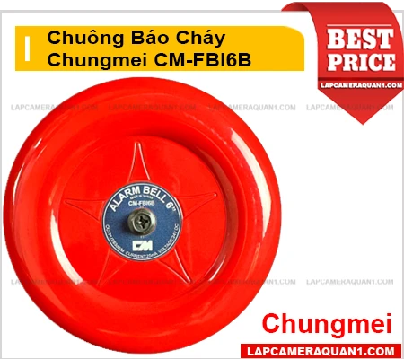 Lắp đặt camera Chuông Báo Cháy Chungmei CM-FBI6B
