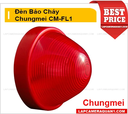 Lắp đặt camera Đèn Báo Cháy Chungmei CM-FL1