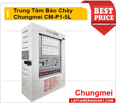 Lắp đặt camera Trung Tâm Báo Cháy 5 Zone CM-P1-5L