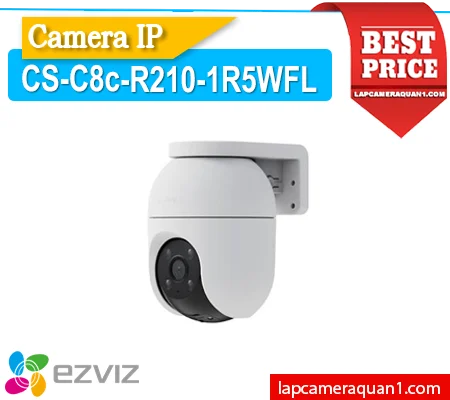 Camera IP WiFi Ezviz CS-C8c-R210-1R5WFL,thông số CS-C8c-R210-1R5WFL,camera CS-C8c-R210-1R5WFL quay quét WiFi 3K,camera CS-C8c-R210-1R5WFL quay quét 350 độ