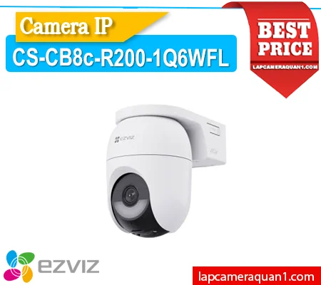 Camera IP Ezviz CS-CB8c-R200-1Q6WFL Dùng Pin,camera CS-CB8c-R200-1Q6WFL dùng pin ngoài trời, camera CS-CB8c-R200-1Q6WFL quay quét 3K+ WiFi,thông số CS-CB8c-R200-1Q6WFL,CS-CB8c-R200-1Q6WFL giá rẻ