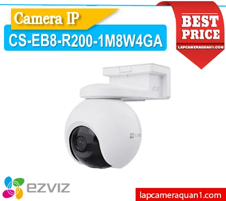 Lắp đặt camera Camera IP Ezviz CS-EB8-R200-1M8W4GA WiFi & 4G