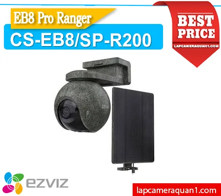 Lắp đặt camera Camera IP Ezivz CS-EB8/SP-R200-CF KIT
