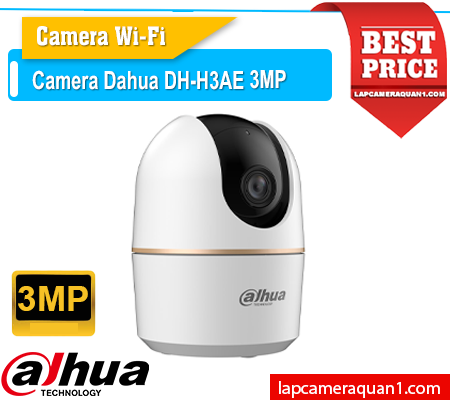 Lắp camera quận 1, Camera Dahua Wifi DH-H3AE 3MP