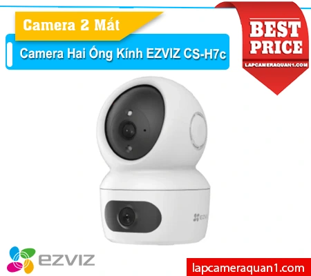 Lắp đặt camera Camera Wifi Ezviz CS-H7c-R100-8G44WF