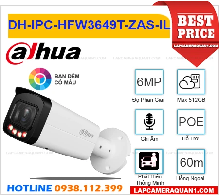 Camera Dahua DH-IPC-HFW3649T-ZAS-IL (6MP), camera quan sát DH-IPC-HFW3649T-ZAS-IL, lắp đặt camera DH-IPC-HFW3649T-ZAS-IL, lắp camera DH-IPC-HFW3649T-ZAS-IL giá rẻ, camera ghi âm DH-IPC-HFW3649T-ZAS-IL, camera DH-IPC-HFW3649T-ZAS-IL chính hãng, DH-IPC-HFW3649T-ZAS-IL,