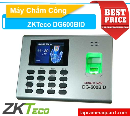 máy chấm công Ronald Jack DG600BID, máy chấm công vân tay DG600BID, máy chấm công thẻ cảm ứng DG600BID, máy chấm công pin lưu điện DG600BID, máy chấm công DG-600BID, máy chấm công Ronald Jack DG600 BID, máy chấm công giá rẻ DG600BID