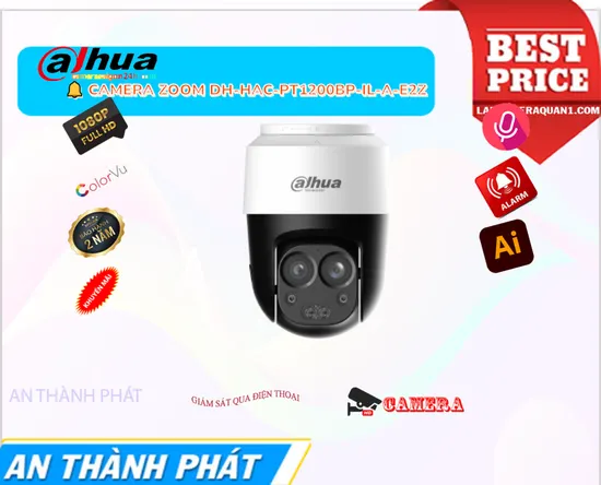 Lắp đặt camera CAMERA DH-HAC-PT1200BP-IL-A-E2Z