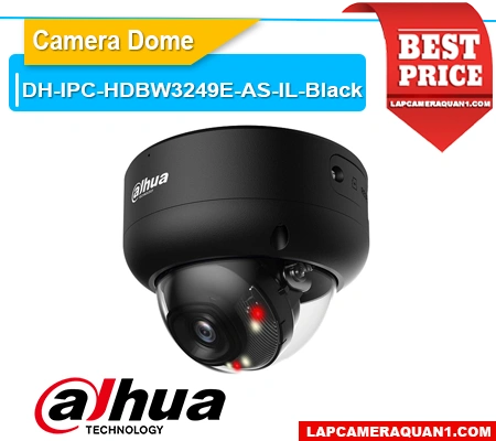 DH-IPC-HDBW3249E-AS-IL-Black Dahua chính hãng, camera DH-IPC-HDBW3249E-AS-IL-Black 2MP, camera dome DH-IPC-HDBW3249E-AS-IL-Black ngoài trời, camera DH-IPC-HDBW3249E-AS-IL-Black có mic ghi âm, camera DH-IPC-HDBW3249E-AS-IL-Black full color ban đêm, camera DH-IPC-HDBW3249E-AS-IL-Black chống phá hoại IK10, camera DH-IPC-HDBW3249E-AS-IL-Black IP67 chống nước