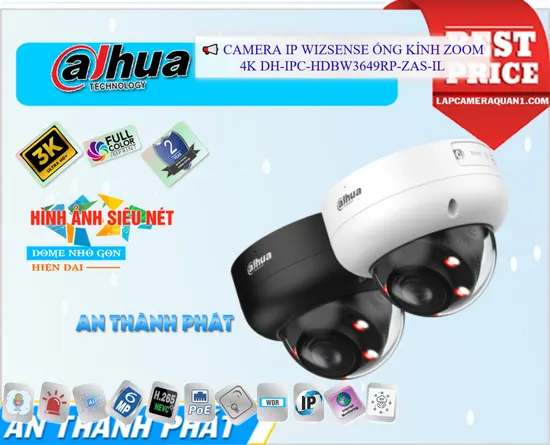 DH-IPC-HDBW3649RP-ZAS-IL,Giá giá sỉ DH-IPC-HDBW3649RP-ZAS-IL,DH-IPC-HDBW3649RP-ZAS-IL Giá hấp dẫn,Bán giá rẻ Camera Giá Rẻ Dahua DH-IPC-HDBW3649RP-ZAS-IL POE Công Nghệ Mới ,Nhà Phân Phối