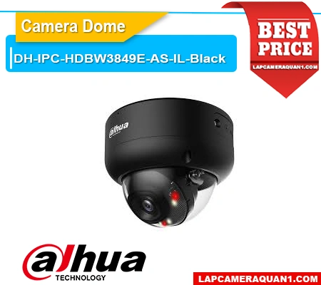 Lắp đặt camera Camera Dahua DH-IPC-HDBW3849E-AS-IL-Black