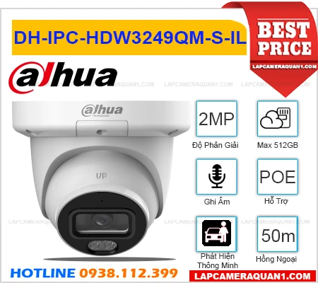 Camera Ghi Âm Dahua DH-IPC-HDW3249QM-S-IL, camera DH-IPC-HDW3249QM-S-IL, camera quan sát DH-IPC-HDW3249QM-S-IL, lắp camera DH-IPC-HDW3249QM-S-IL giá rẻ, camera DH-IPC-HDW3249QM-S-IL giá rẻ, camera dahua DH-IPC-HDW3249QM-S-IL, DH-IPC-HDW3249QM-S-IL, lắp đặt camera DH-IPC-HDW3249QM-S-IL chính hãng,