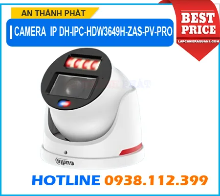 Lắp đặt camera Camera IP DH-IPC-HDW3649H-ZAS-PV-PRO DAHUA