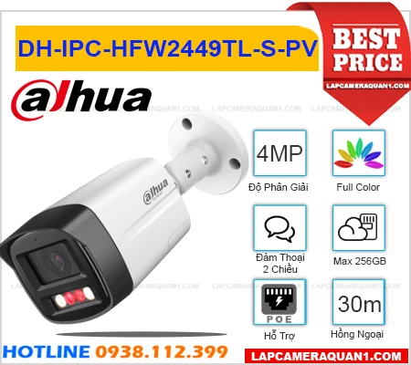 DH-IPC-HFW2449TL-S-PV,DH-IPC-HFW2449TL-S-PV giá mới nhất,DH-IPC-HFW2449TL-S-PV Chất Lượng,Giá Phân Phối Camera Dahua Thiết kế Đẹp DH-IPC-HFW2449TL-S-PV,Nhà Phân Phối DH-IPC-HFW2449TL-S-PV