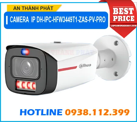 Lắp đặt camera CAMERA DAHUA DH-IPC-HFW3449T1-ZAS-PV-PRO