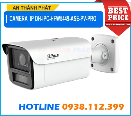 Lắp đặt camera Camera Dahua DH-IPC-HFW5449-ASE-PV-PRO (4MP)