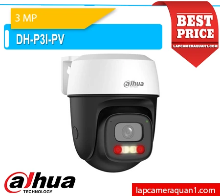 Lắp đặt camera Camera IP PT WiFi 3MP Dahua DH-P3I-PV