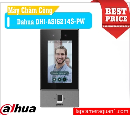 máy chấm công khuôn mặt DHI-ASI6214S-PW, máy chấm công DHI-ASI6214S-PW có wifi, DHI-ASI6214S-PW nhận diện khuôn mặt, máy kiểm soát cửa DHI-ASI6214S-PW, máy chấm công DHI-ASI6214S-PW có vân tay, thiết bị chấm công Dahua DHI-ASI6214S-PW, đầu đọc khuôn mặt DHI-ASI6214S-PW