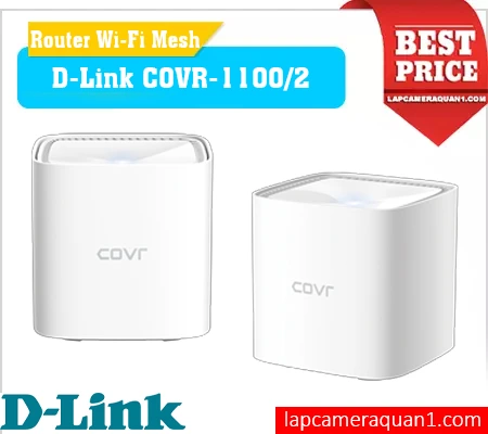 Lắp đặt camera Router Wi-Fi Mesh D-Link COVR-1100/2